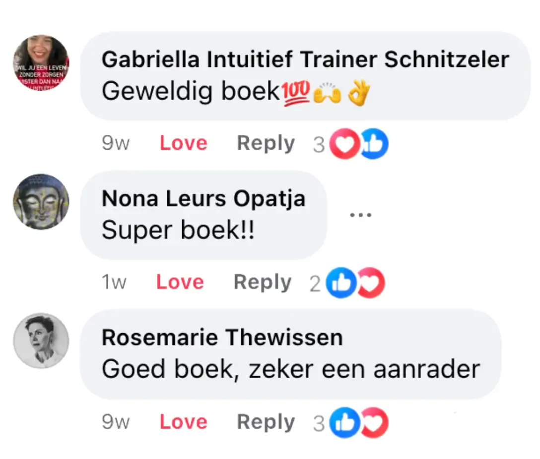 Facebook reactie van een lezer