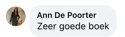 Facebook reactie van een lezer